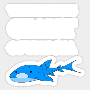 Whale Sharks Giants of the Sea Shark Lover Sticker